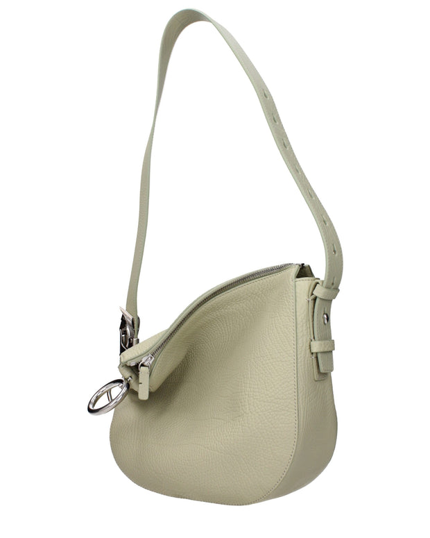Green Leather Shoulder Bags