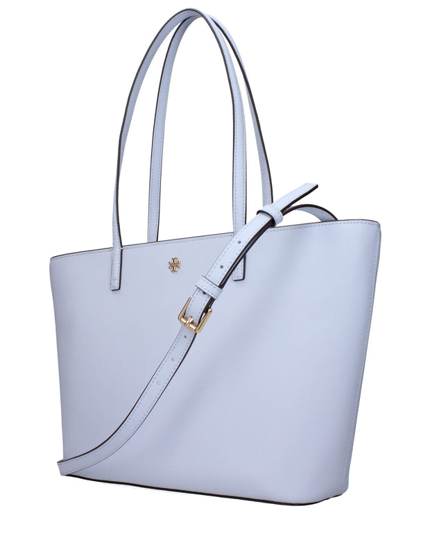 Light Blue Leather Shoulder Bags