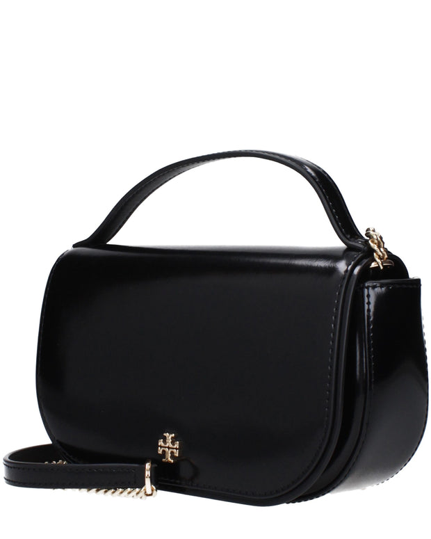 Black Leather Handbag