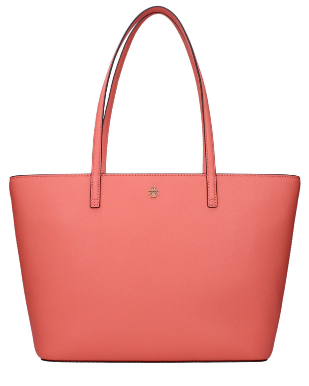 Pink Leather Shoulder Bag