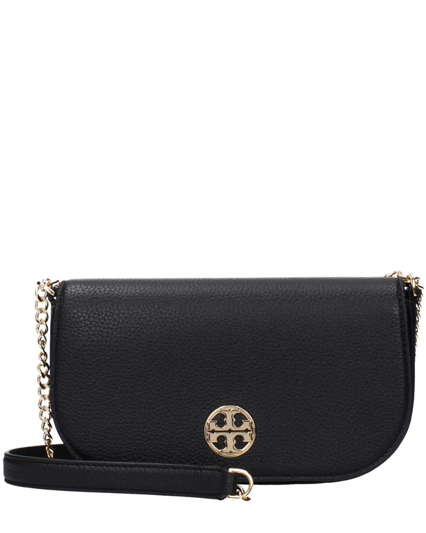 Black Leather Crossbody Bag
