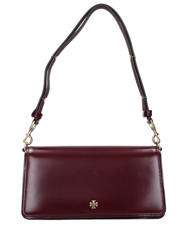 Red Leather Shoulder Bag