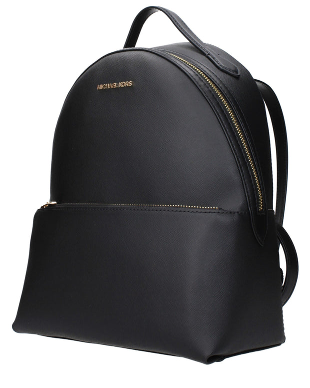 Black Leather Backpacks