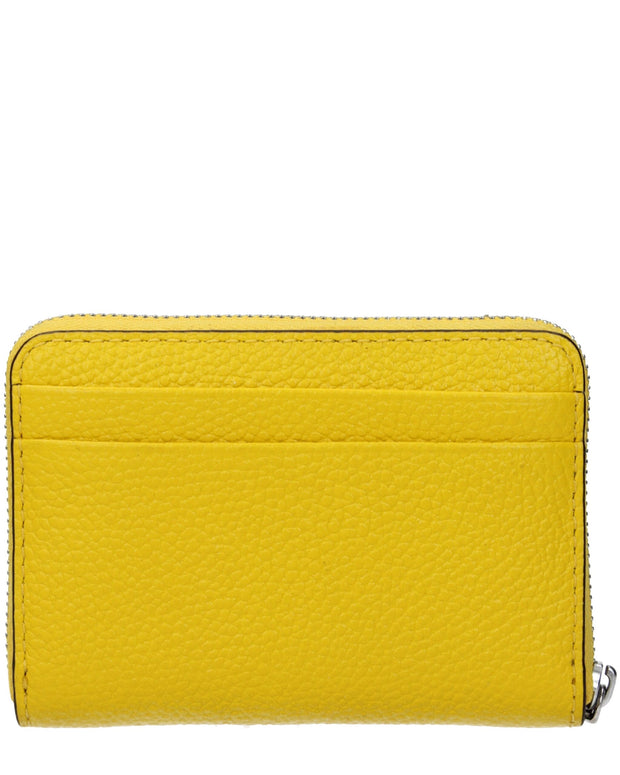 Yellow Leather Cardholders