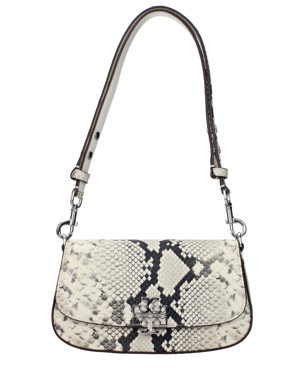 White Leather Shoulder Bag