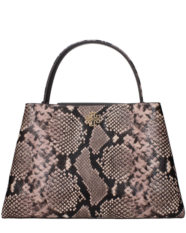 Pink Leather Handbag