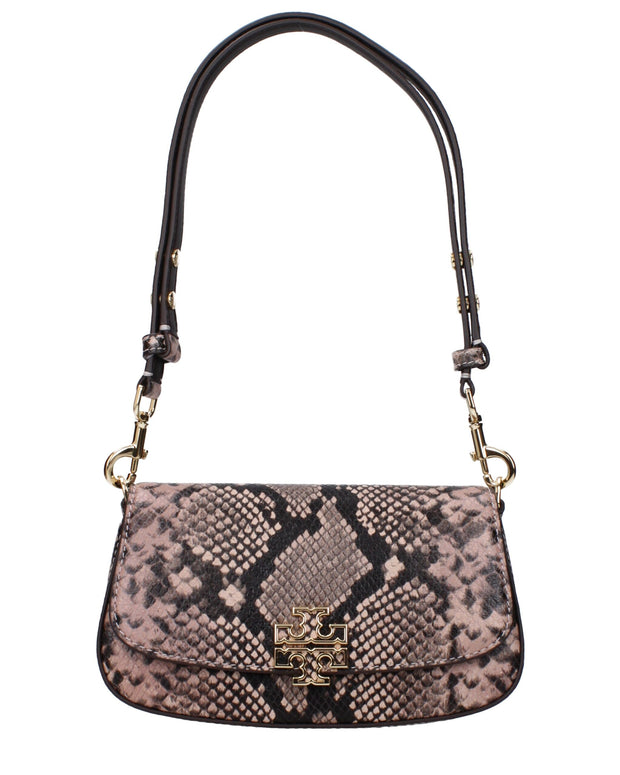 Pink Leather Shoulder Bag