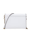 White Leather Clutch Bags