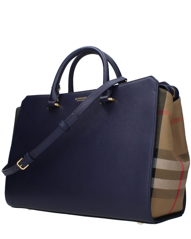 Blue Leather Handbags