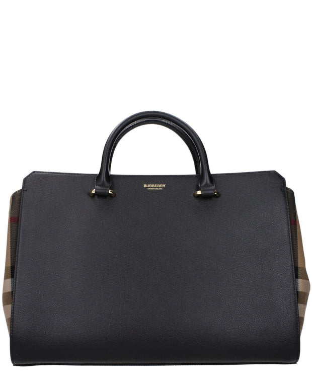 Black Leather Handbag