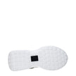 White Fabric Sneakers