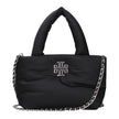 Black Fabric Handbag