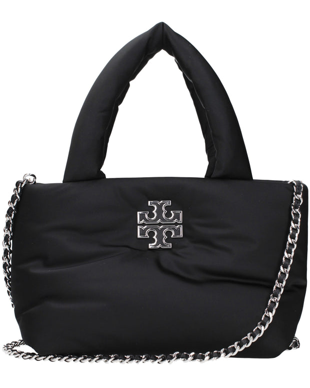 Black Fabric Handbag