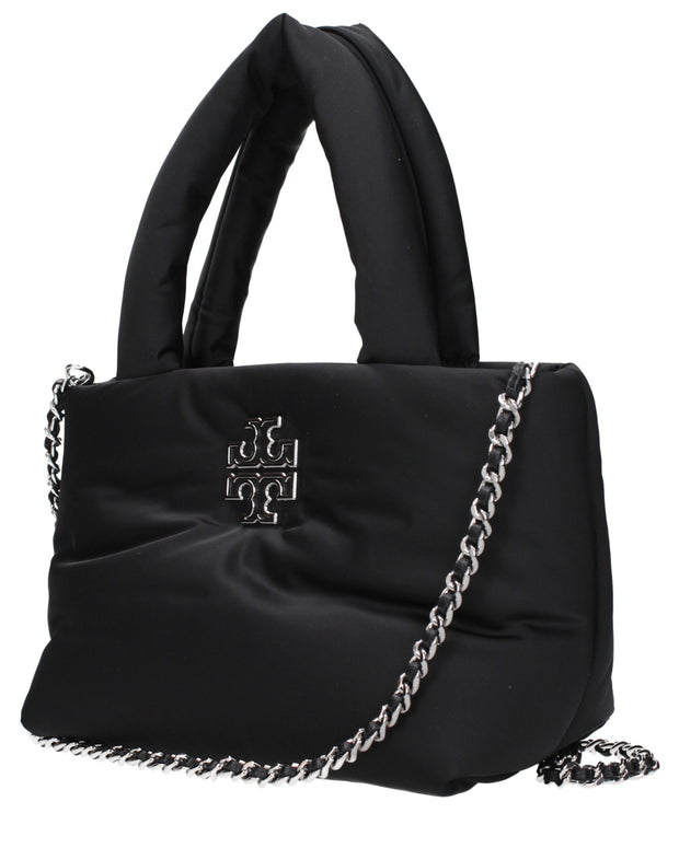 Black Fabric Handbag