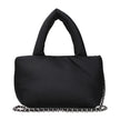 Black Fabric Handbag
