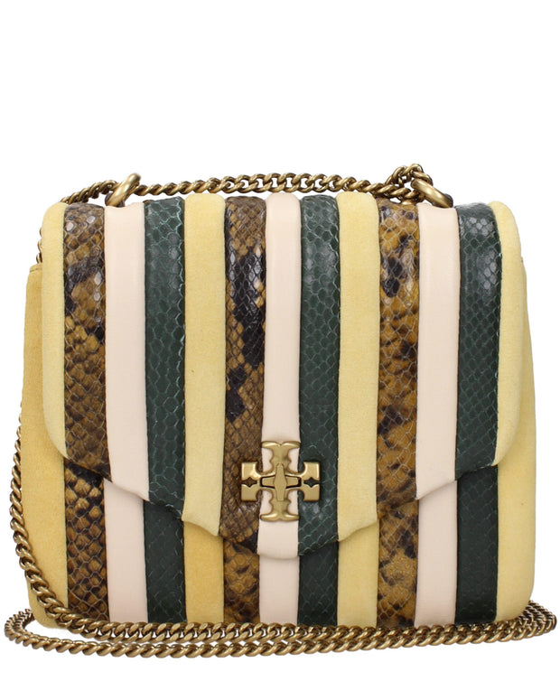 Yellow Leather Shoulder Bag