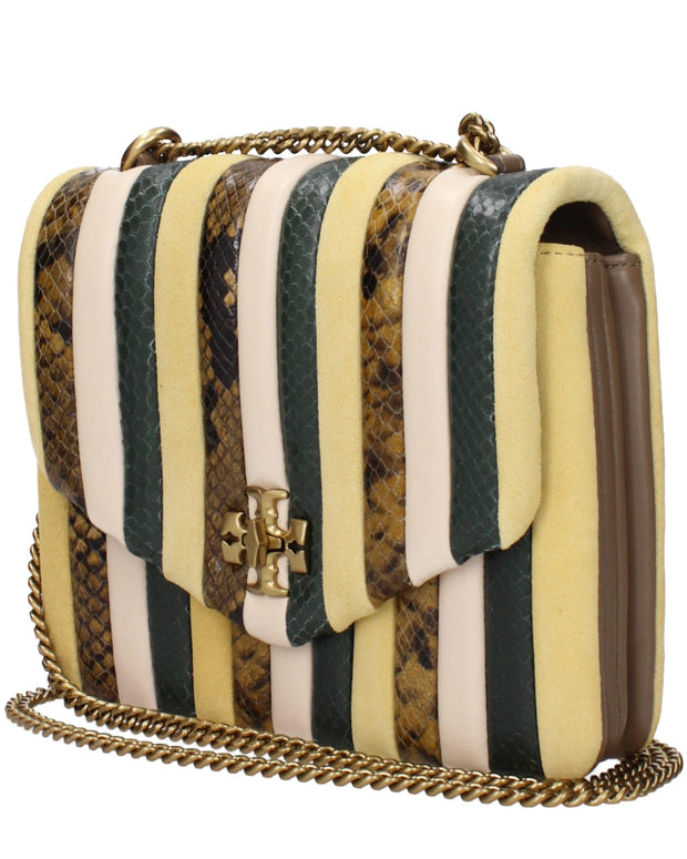 Yellow Leather Shoulder Bag