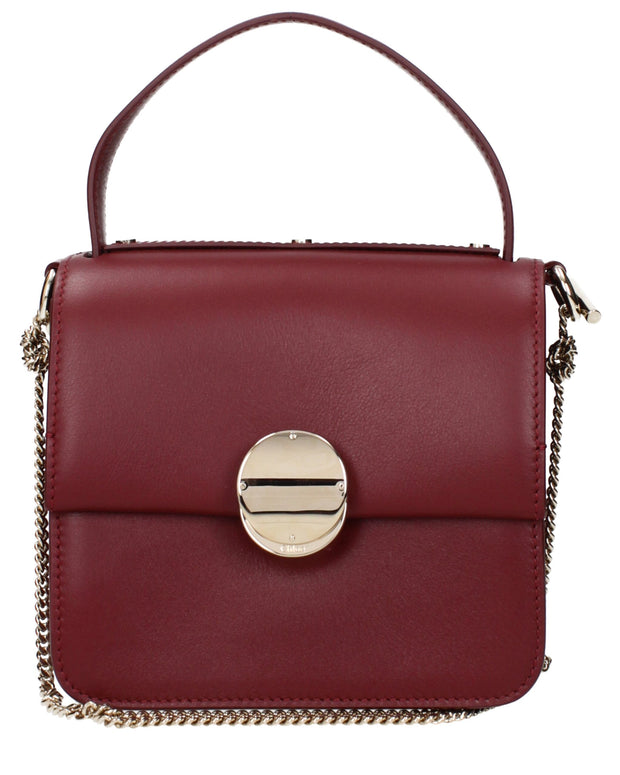 Red Leather Handbag
