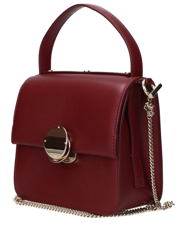 Red Leather Handbag