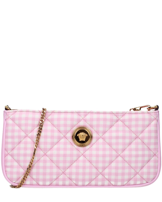 Pink Fabric Shoulder Bag