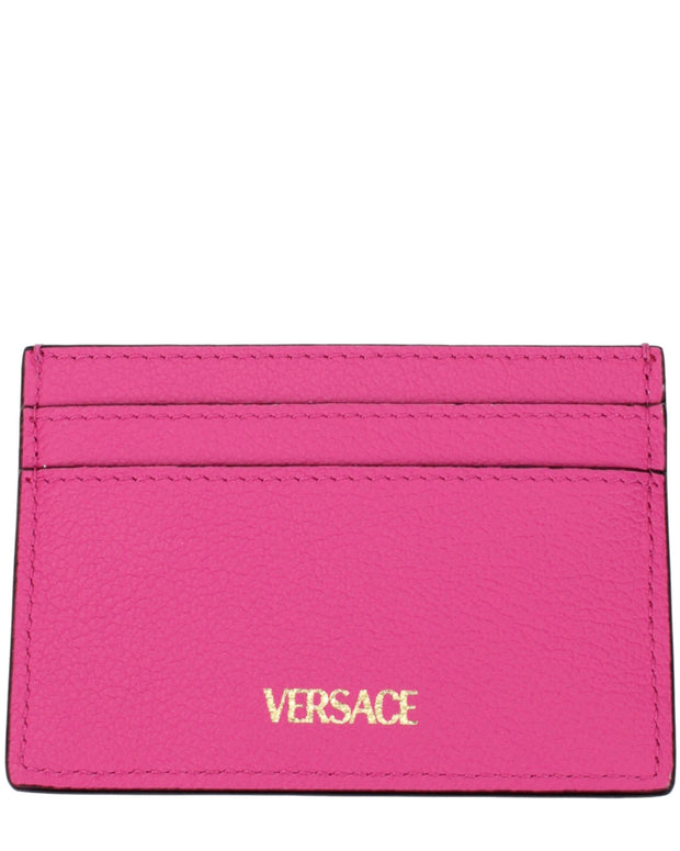 Pink Leather Cardholders