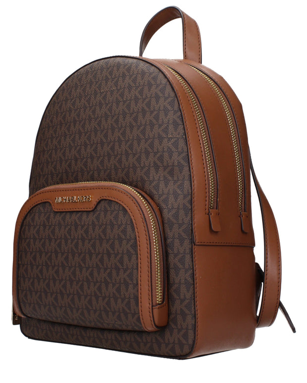 Brown Fabric Backpacks