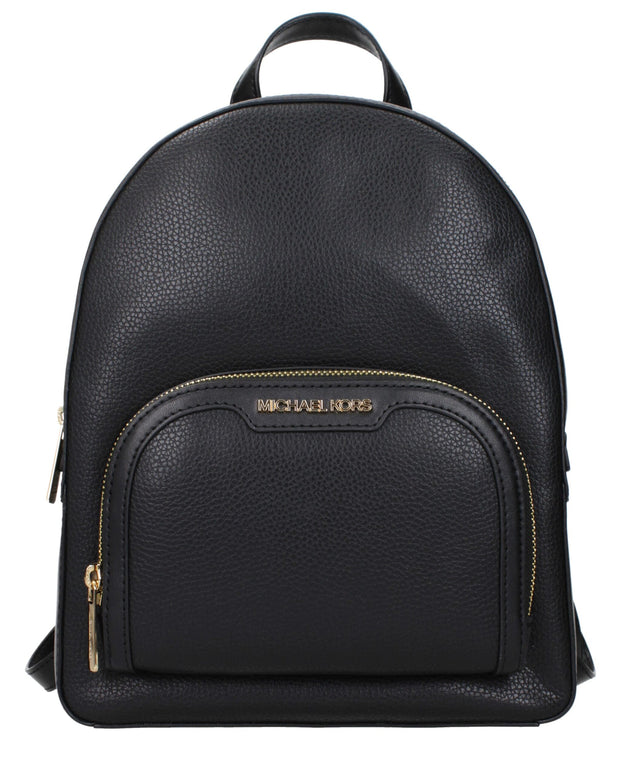 Black Leather Backpack