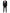 Black Wool Men Single Breasted 2 Piece Suit
