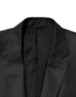 Dark Gray Wool Single Breasted 2 Piece Suit