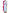 Fuchsia Light Blue Silk Two Tone Midi Dress