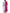 Fuchsia Light Blue Silk Two Tone Midi Dress