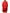 Red Silk Tiers Fringe Shift Knee Length Dress