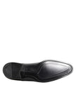 Navy Blue Leather Lace Up Derby Formal Shoes