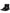 Black Chelsea Slip On Mid Calf Boots Shoes
