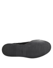 Black Suede Tassel Embellished Loafers Shoes