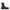 Black Cotton Ankle Boots