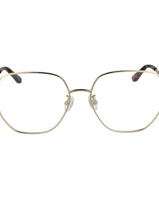 Gold Women Optical Frames