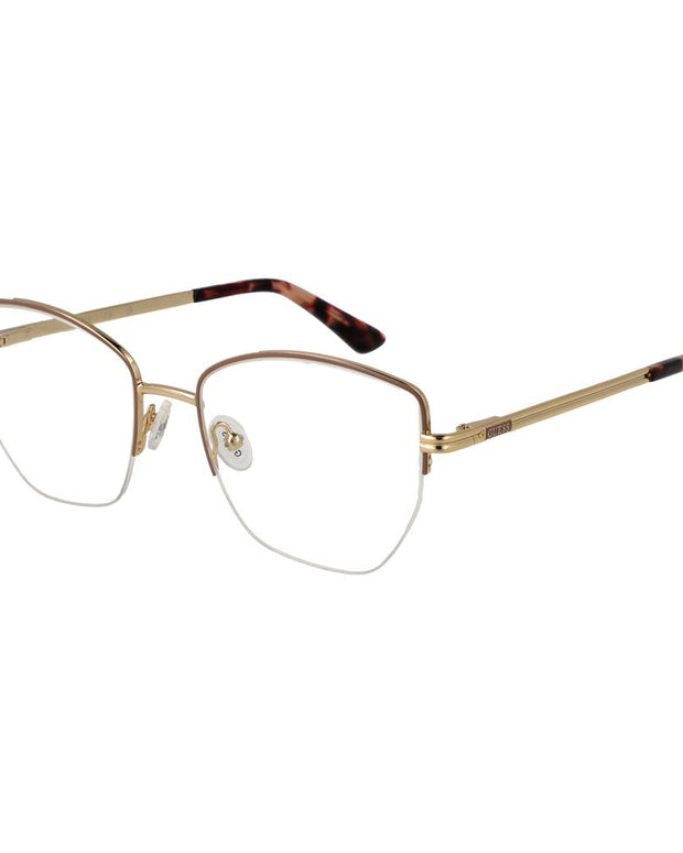 Beige Metal Glasses (Frames)