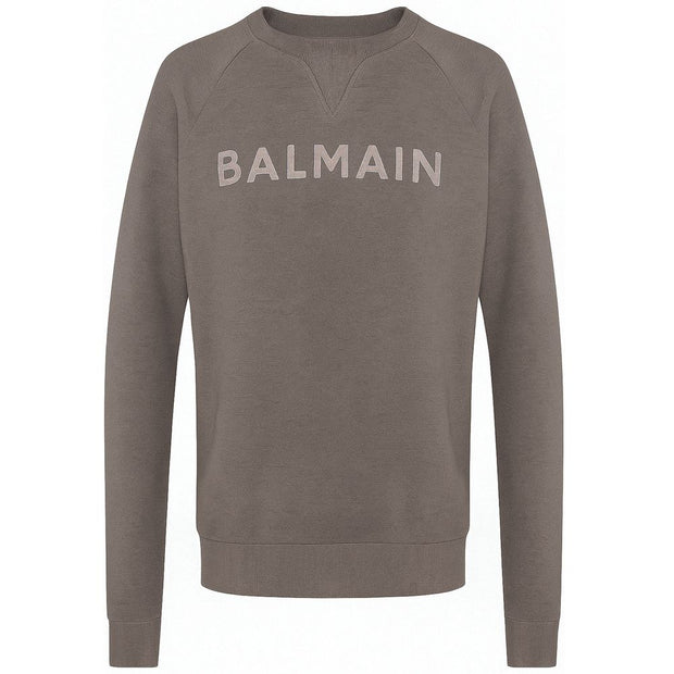Gray Cotton Men Sweater