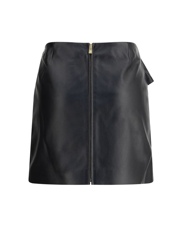 Lambskin Miniskirt