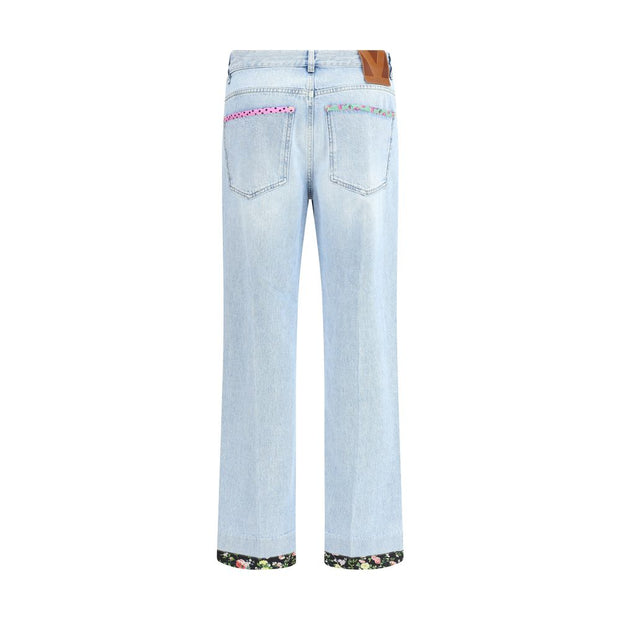 Floral edge Jeans