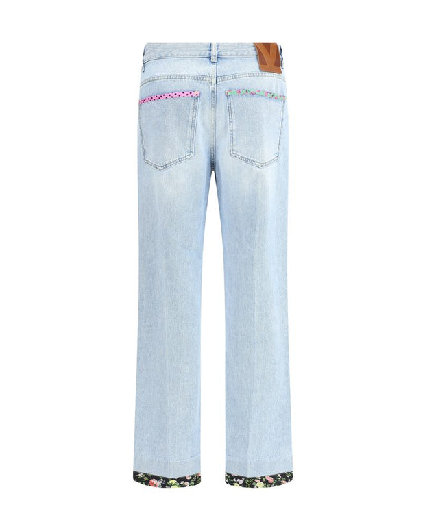Floral edge Jeans