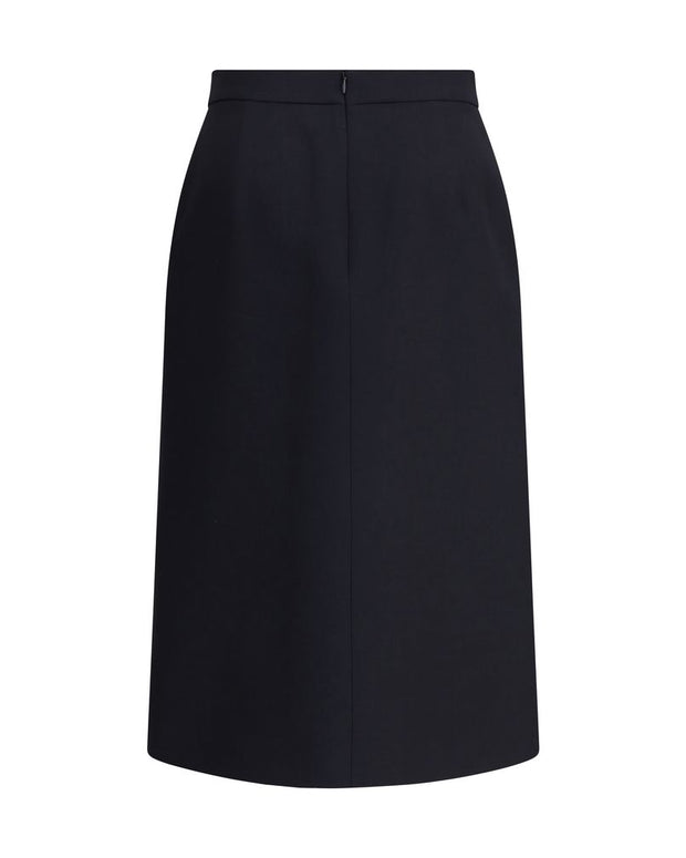 Belted midi Skirt