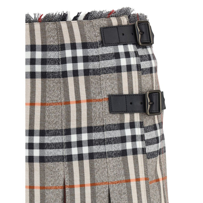 Check Archive wool Miniskirt