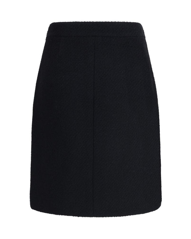 Bouclé wool midi Skirt