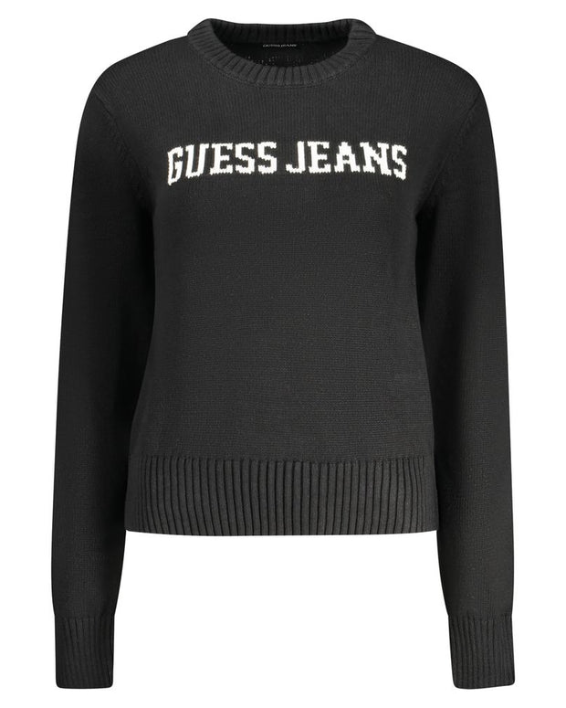 Black Cotton Sweater