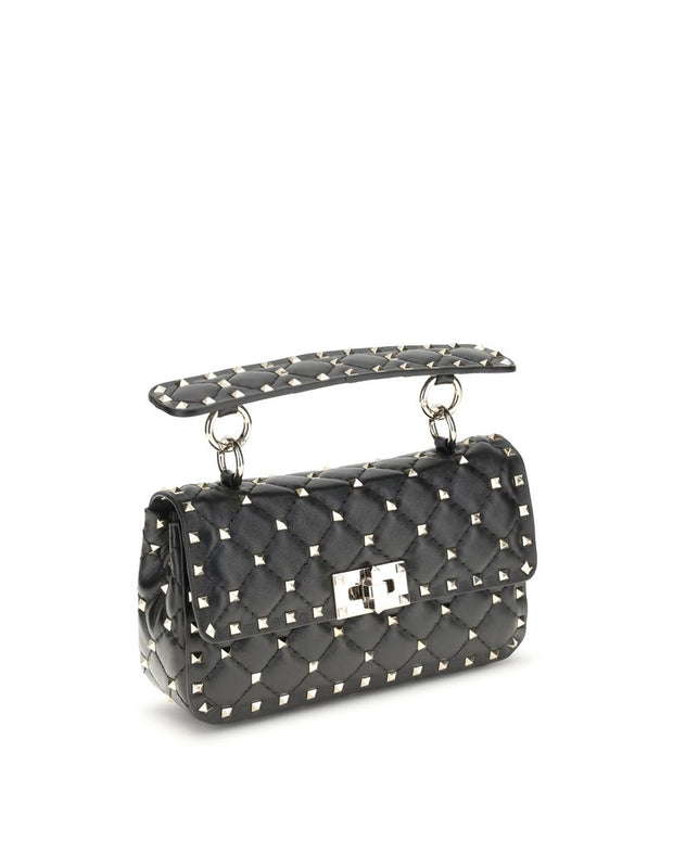 Small Leather Rockstud Spike Handbag
