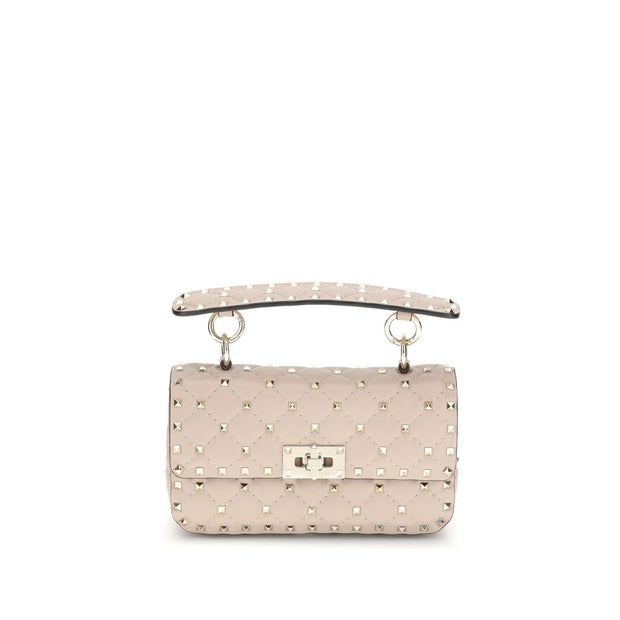 Small Leather Rockstud Spike Handbag