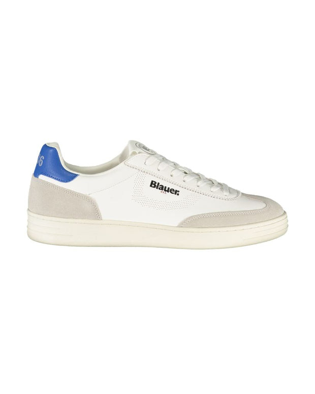 White Leather Men Sneaker