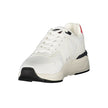 White Polyester Men Sneaker